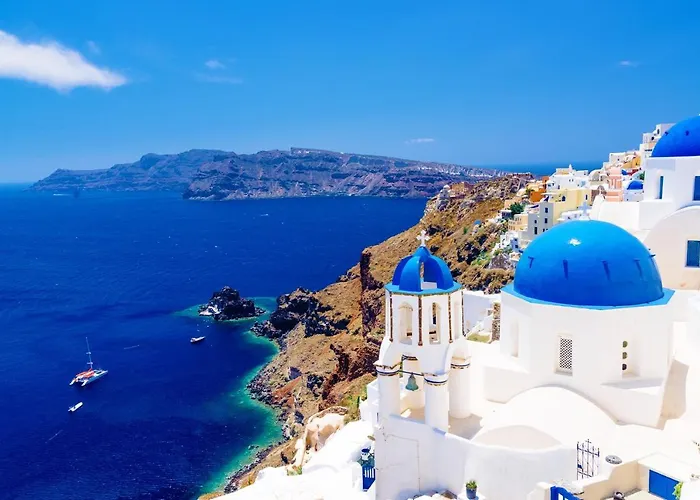 Deluxe Santorini Sunset Santorini 1 Bedroom Outdoor Jacuzzi * Fira (Santorini)