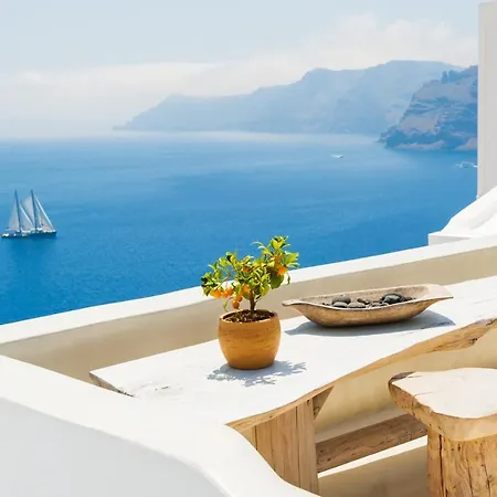 Deluxe Santorini Sunset Santorini 1 Bedroom Outdoor Jacuzzi Vila *